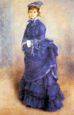 Pierre August Renoir Parisienne reproduction-de-tableau