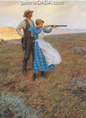 Tom Lovell Pratique cible reproduction-de-tableau