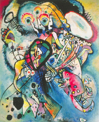 Vasilii Kandinsky Composition 218 reproduction-de-tableau