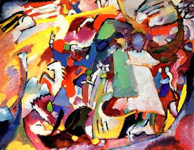 Vasilii Kandinsky Fête de la Toussaint l reproduction-de-tableau