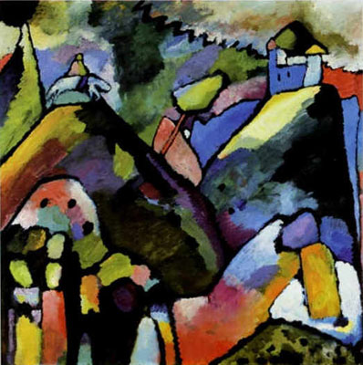 Vasilii Kandinsky Improvisation 9 reproduction-de-tableau