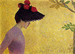 Aristride Maillol Profil d'une jeune femme reproduction de tableau