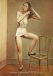 Balthasar Balthus Bonjour. reproduction de tableau