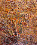 Emily Kame Kngwarreye Alalgura mon pays reproduction de tableau