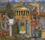 Frida Kahlo Ma robe est là. reproduction de tableau