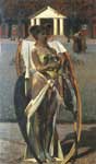 Jacek Malczewski Thanatos reproduction de tableau