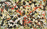 Jackson Pollock Recherche reproduction de tableau