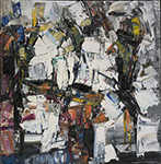 Jean-Paul Riopelle Plage (peinture), 1960 reproduction de tableau