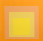 Josef Albers Hommage au jaune carré reproduction de tableau