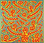 Keith Haring Sans titre (3) reproduction de tableau