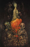 Leonor Fini La victime est reine reproduction de tableau