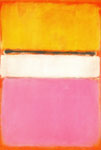Mark Rothko Centre blanc reproduction de tableau