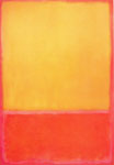 Mark Rothko Ocre et Rouge sur Rouge reproduction de tableau