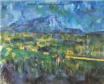 Paul Cezanne Mont Sainte-Victoire reproduction de tableau