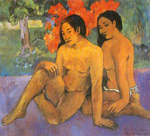 Paul Gauguin Et l'or de leurs corps reproduction de tableau