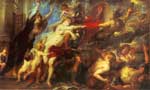 Peter Paul Rubens Les horreurs de la guerre reproduction de tableau