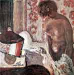 Pierre Bonnard Nu dans une lampe reproduction de tableau