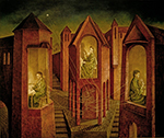 Remedios Varo Trois destins reproduction de tableau