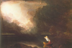 Thomas Cole Le voyage de la vie: la vieillesse reproduction de tableau