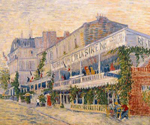 Vincent Van Gogh Restaurant de la Sirene reproduction de tableau