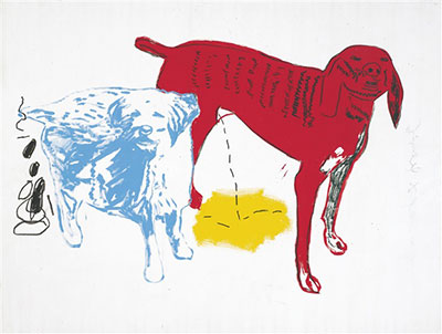 Untitled (Two Dogs)