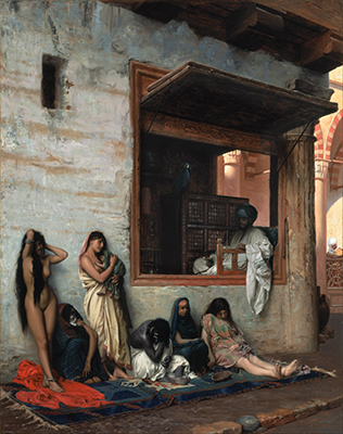 A Commission, Slave Market Fine Art Reproduction Oil Painting
