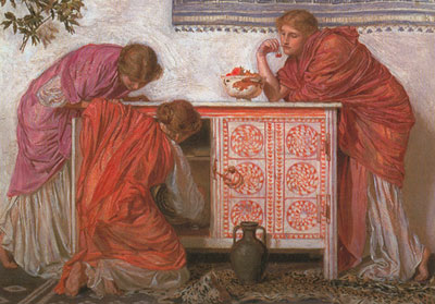 Albert Moore, Pomegranites Fine Art Reproduction Oil Painting