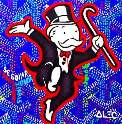 Alec Monopoly, Honor Fine Art Reproduction Oil Painting