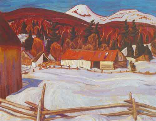 Red Barn Petite Riviere - Alexander Y. Alexander Y., Fine Art Reproduction Oil Painting
