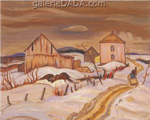 Winter: Lislet Quebec - Alexander Y. Alexander Y., Fine Art Reproduction Oil Painting