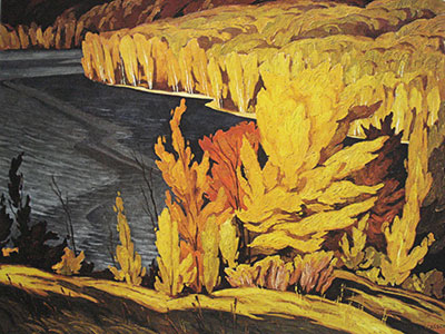 Alfred J. Casson, Bay of Lake Batiste Fine Art Reproduction Oil Painting