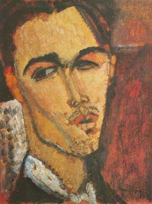 Amedeo Modigliani, Celso Lagar Fine Art Reproduction Oil Painting
