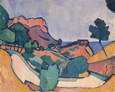 Andre Derain, Road in the Mountains Fine Art Reproduction Oil Painting