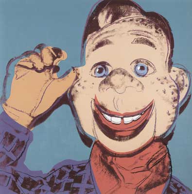 Andy Warhol, Myths (Howdy Doody ) Fine Art Reproduction Oil Painting
