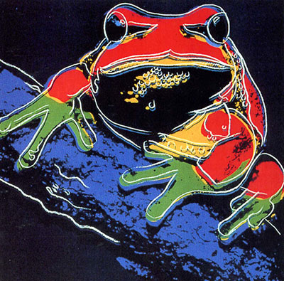 Andy Warhol, Pine Barrens Tree Frog Fine Art Reproduction Oil Painting