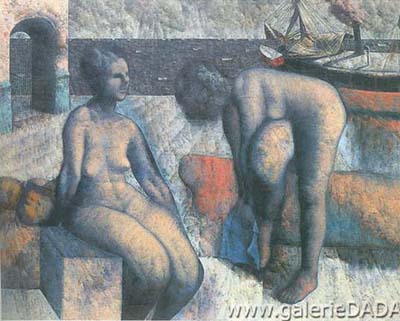 Armando Morales, Waterfront Fine Art Reproduction Oil Painting