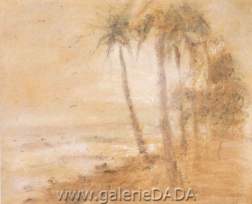 Armando Reveron, Coconuts on the Beach Fine Art Reproduction Oil Painting