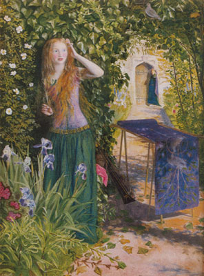 Arthur Hughes, Fair Rosamund Fine Art Reproduction Oil Painting