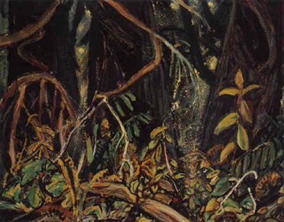 Arthur Lismer, Growth and Undergrowth, Forest, B.C. Fine Art Reproduction Oil Painting