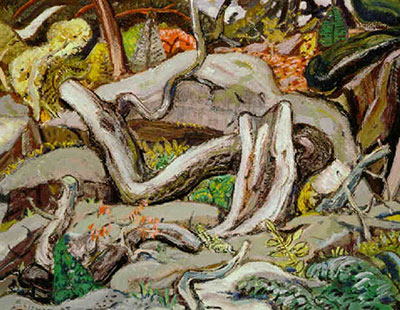 Arthur Lismer, Old Log Pine, Georgian Bay Fine Art Reproduction Oil Painting