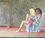 Balthasar Balthus, Katia Reading Fine Art Reproduction Oil Painting