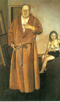 Balthasar Balthus, Portrait of Andre Derain Fine Art Reproduction Oil Painting