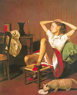 Balthasar Balthus, Terese Dreaming Fine Art Reproduction Oil Painting