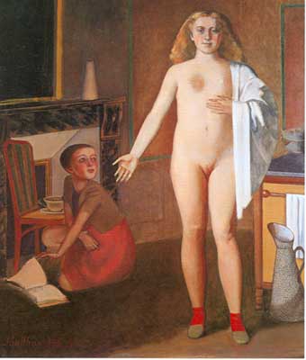 Balthasar Balthus, The Room Fine Art Reproduction Oil Painting