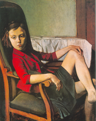 Balthasar Balthus, Therese Fine Art Reproduction Oil Painting