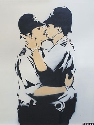 Kissing Coppers
