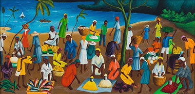 Haitian Market by Sea