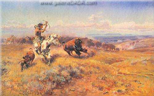Charles M. Russell, Fresh Meat Fine Art Reproduction Oil Painting