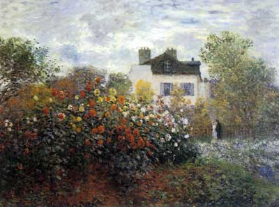 Monets Garden at Argenteuil