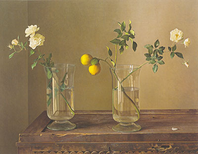 Claudio Bravo, Roses Fine Art Reproduction Oil Painting